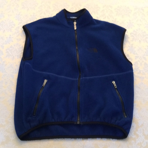 The North Face cobalt blue fleece vest - Picture 5 of 12